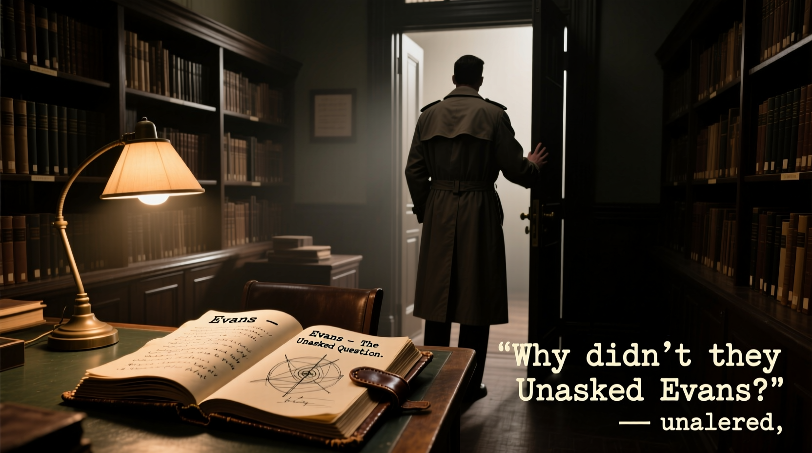 why didnt they ask evans exploring the mystery adaptations