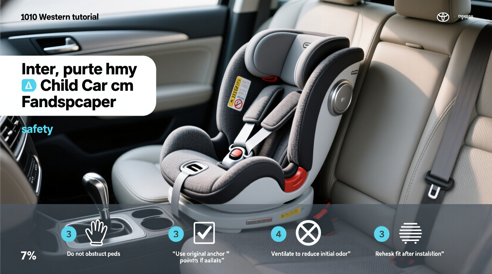 2010 toyota matrix child car seat