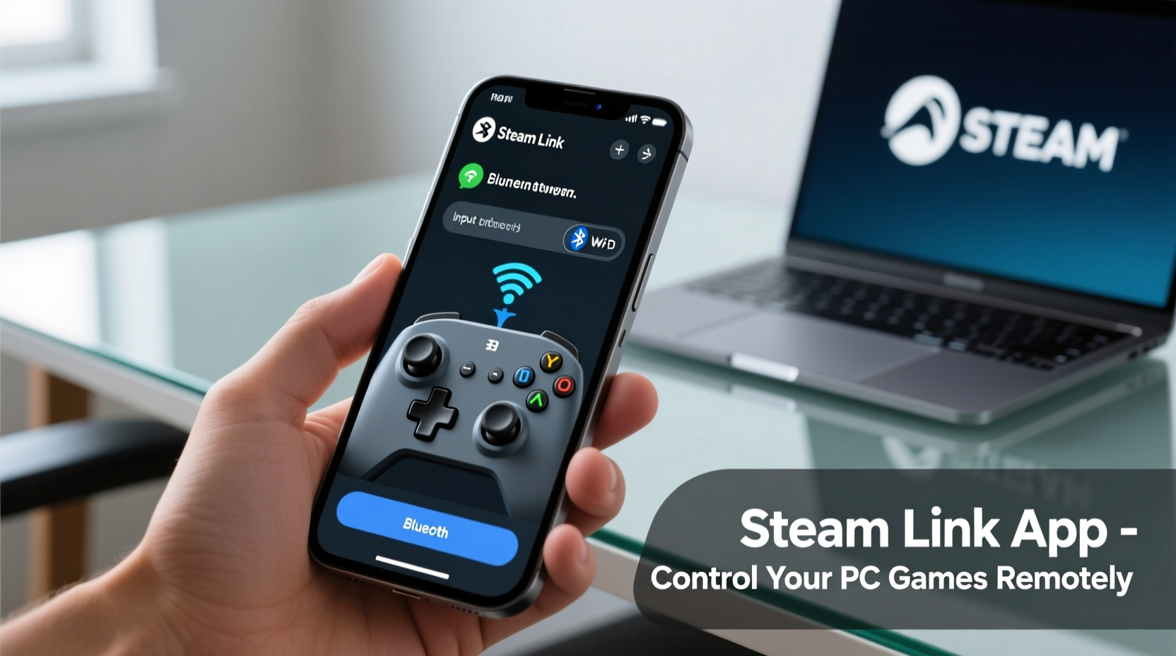 how to use your mobile phone as a controller for steam games a step by step guide