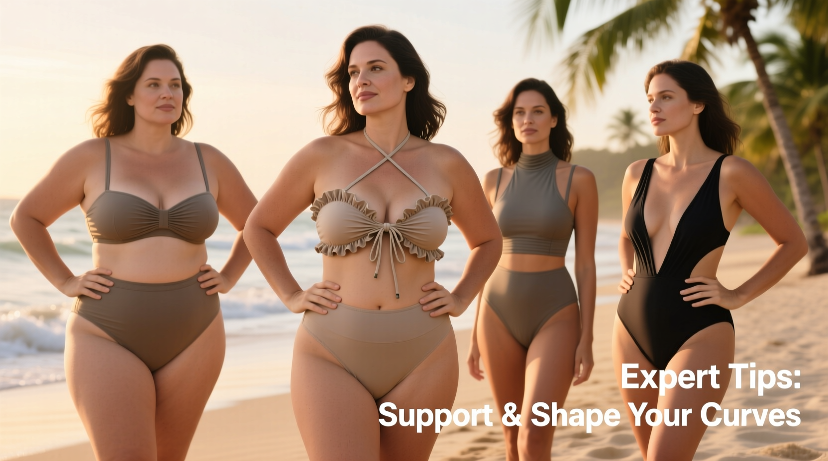 expert tips for choosing flattering swimsuits that support and enhance a larger bust