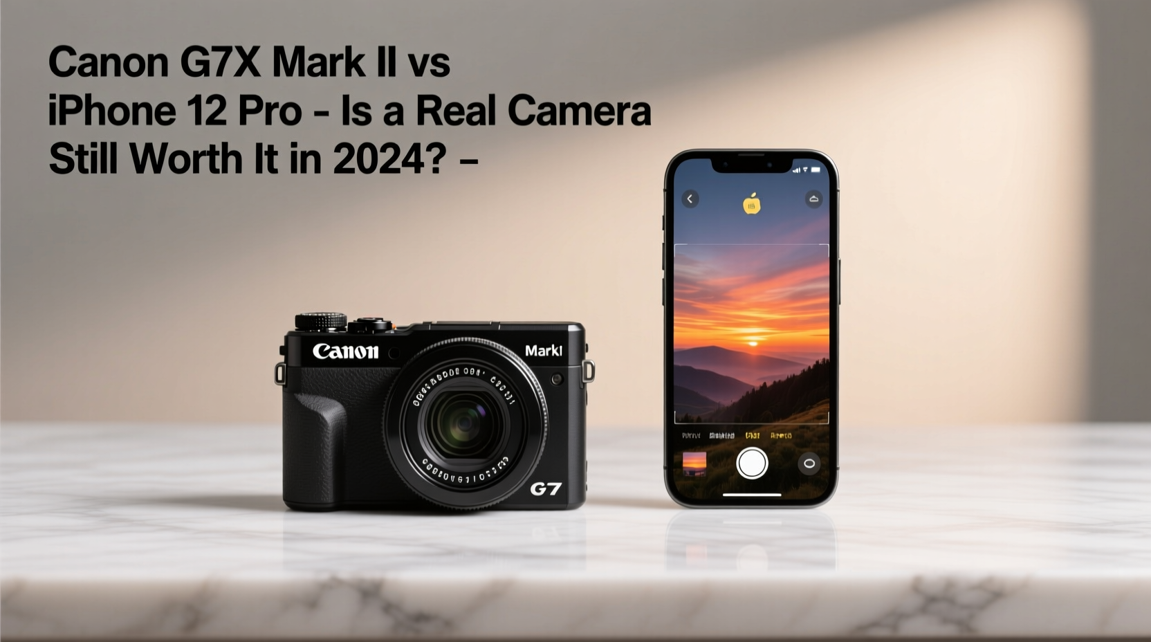 canon g7x mark ii vs iphone 12 pro is a real camera still worth it in 2024