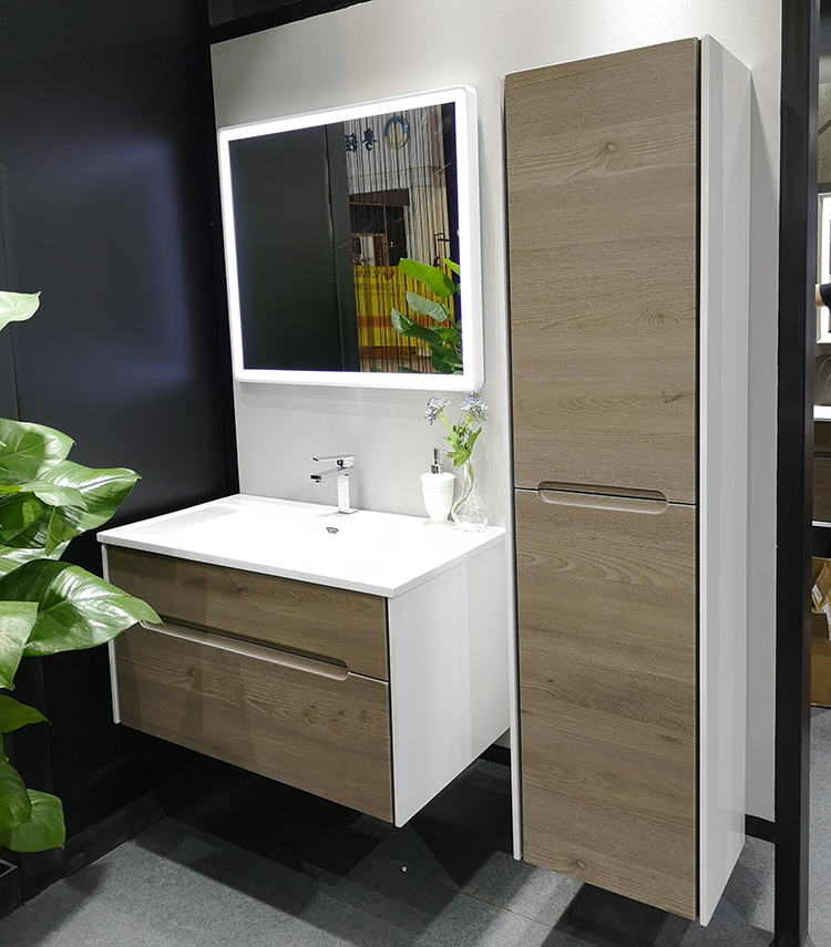 Modern Italian bathroom wall cabinet import LED mirror bathroom vanity cabinet