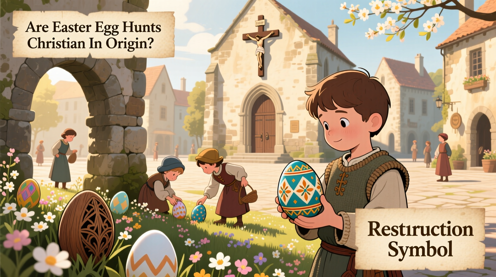 are easter egg hunts christian