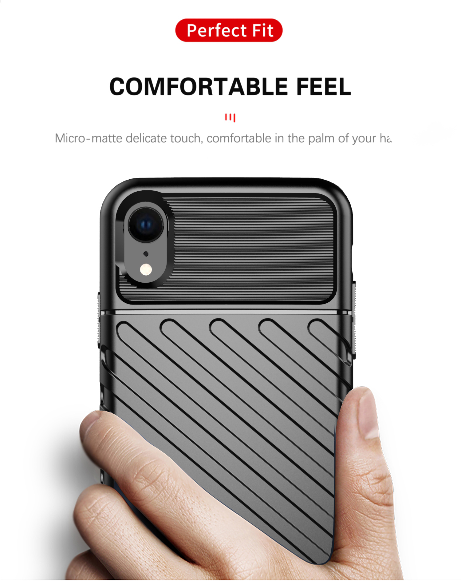 Shockproof TPU Mobile Back Cover For iPhone xr phone case