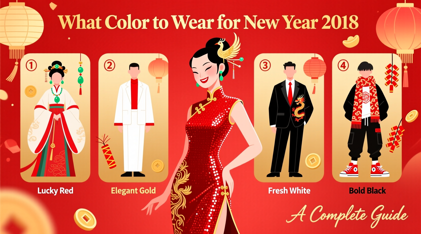 what color to wear new year 2018
