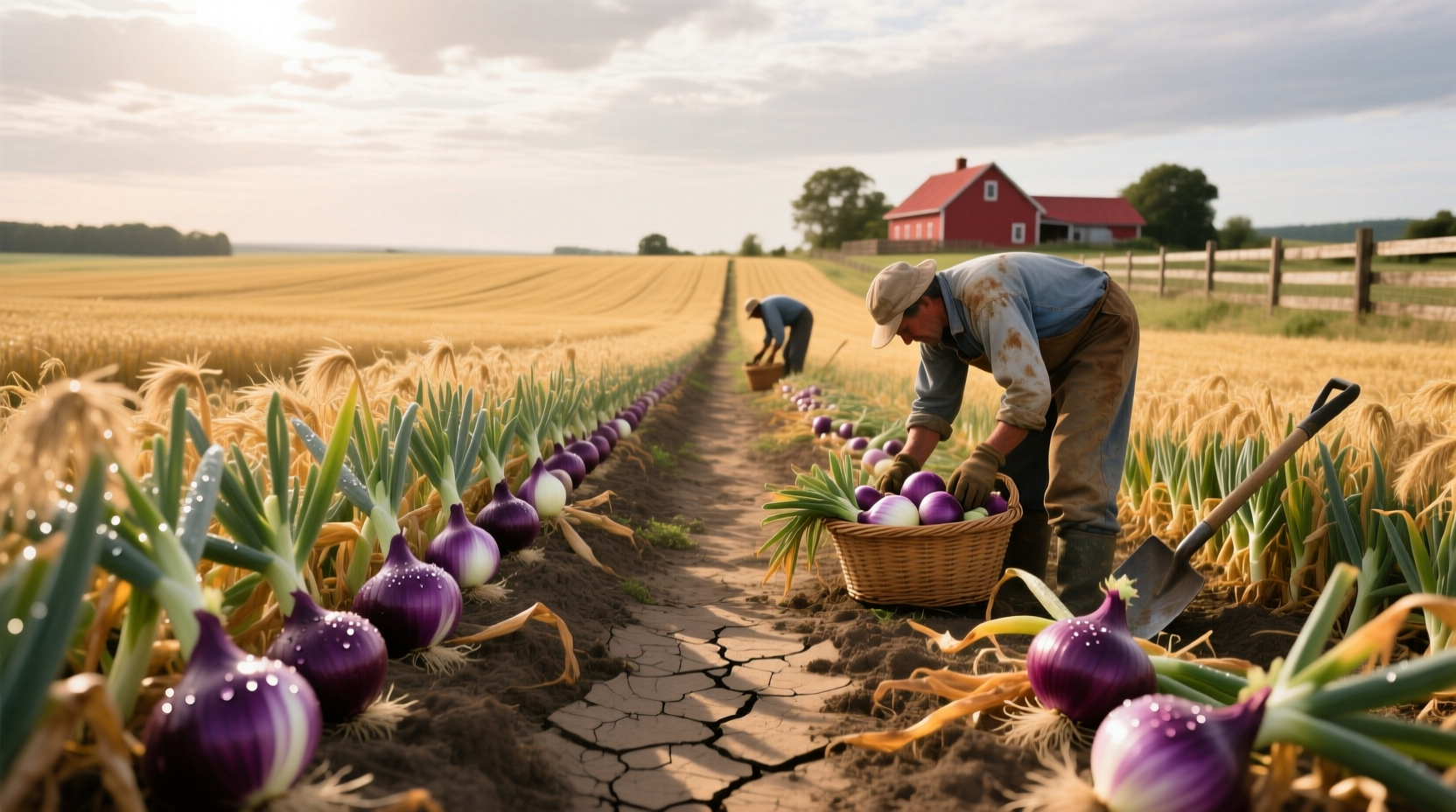 Onion Farms: Commercial Production, Varieties & Farming Practices