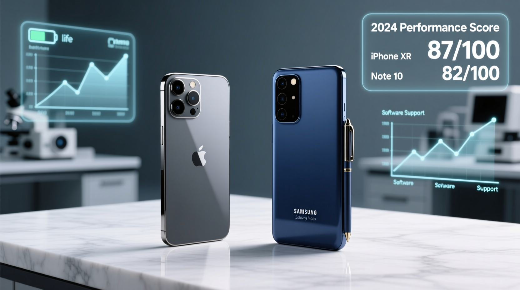 iphone xr vs galaxy note 10 which phone still wins in 2024