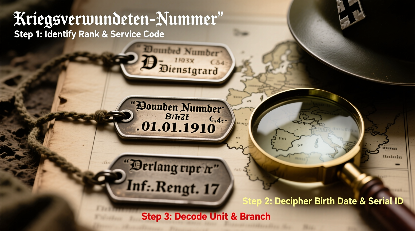 decoding wwii german dog tags a step by step guide to unlocking their hidden history