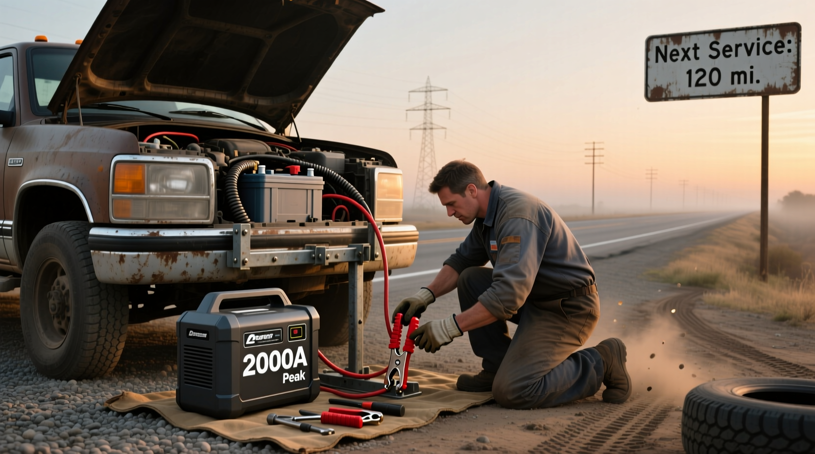 How to Choose Diesel Truck Jump Starter, How Many Amps Do You Need?