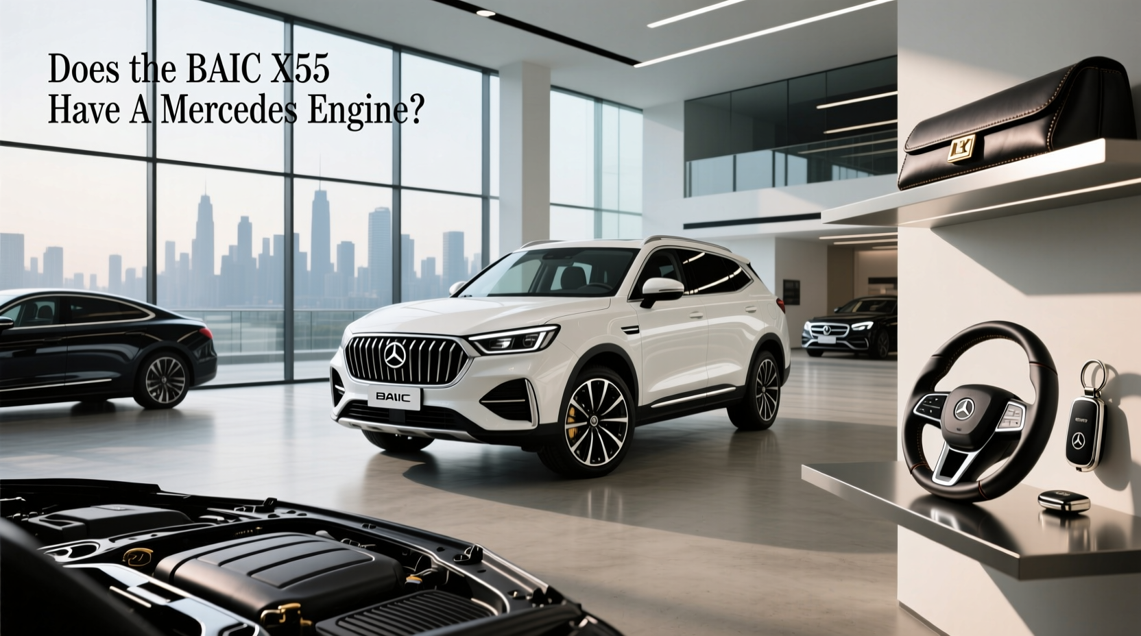 How to Choose BAIC Accessories & Understand the X55's Mercedes Connection