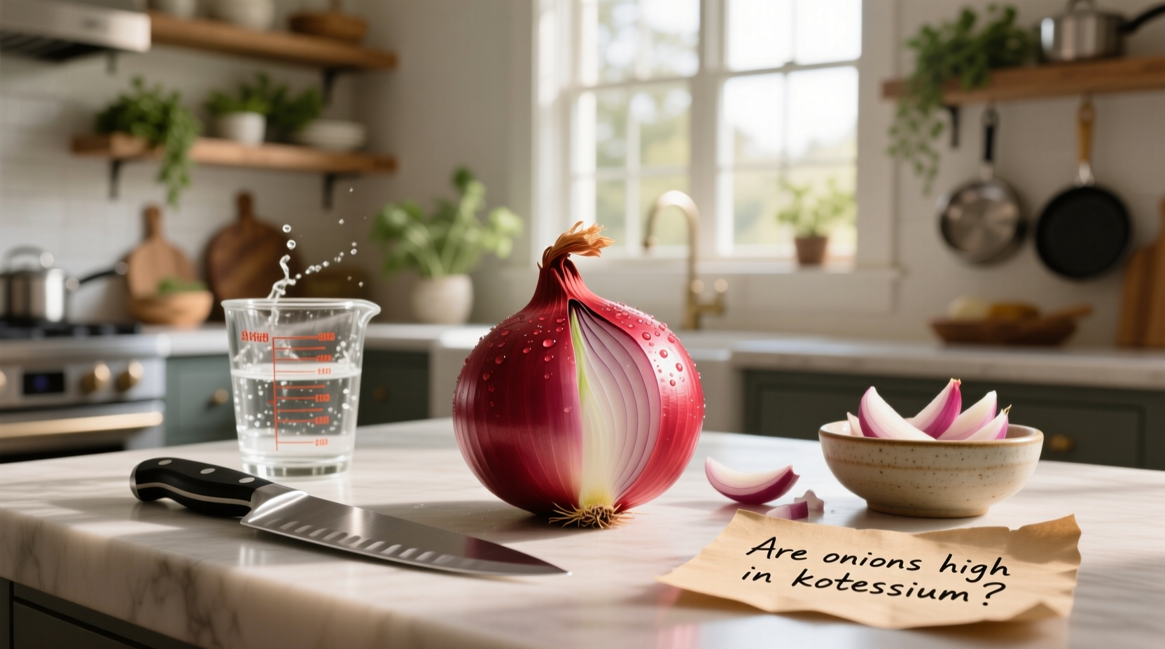 are onions high in potassium a diet guide