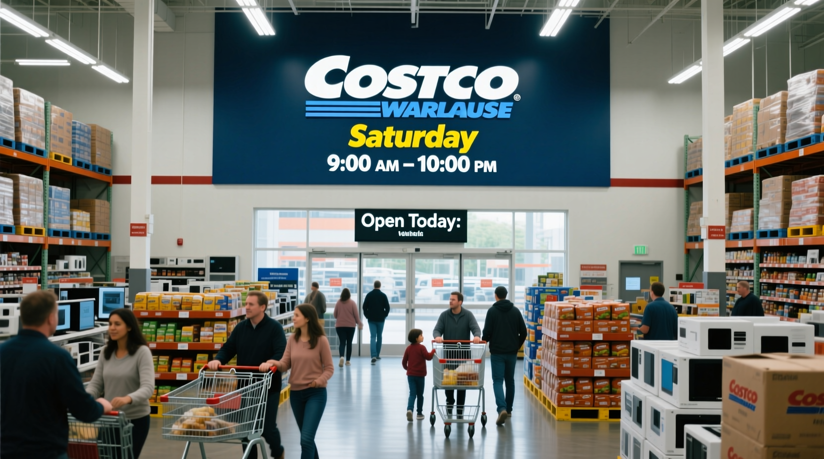 is costco open on saturday