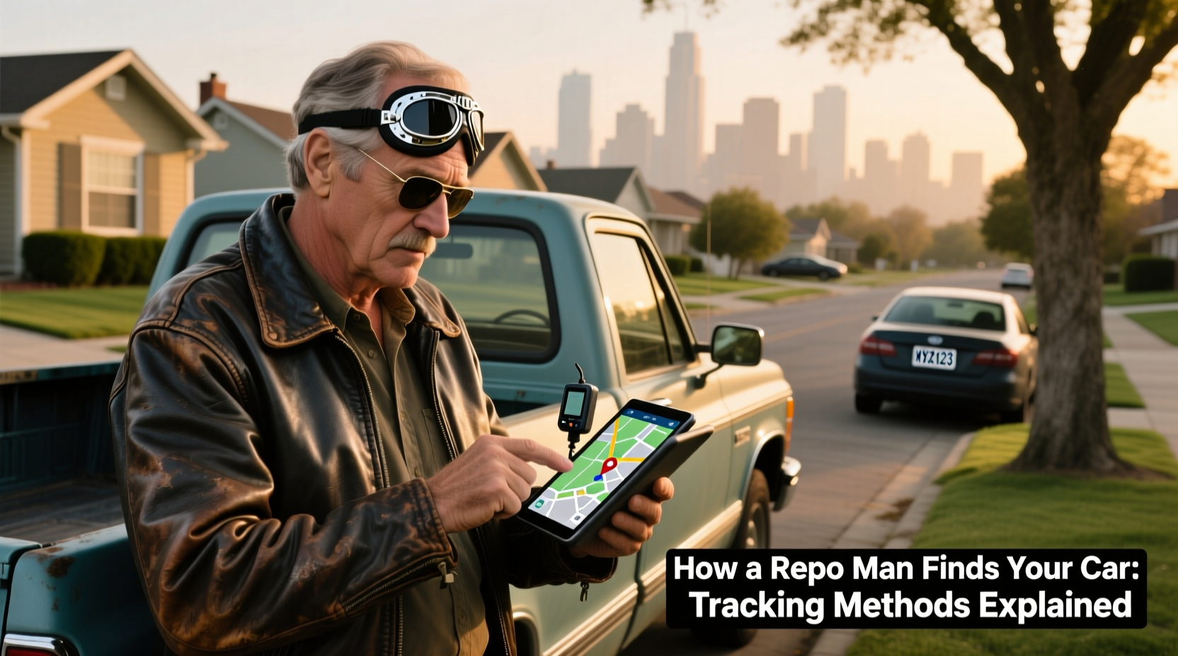how does a repo man find your car