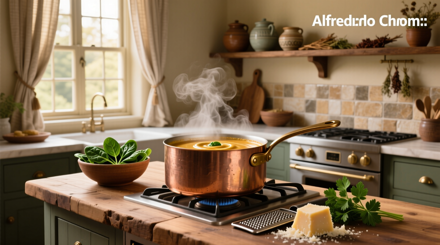 alfredo sauce from cream of mushroom soup