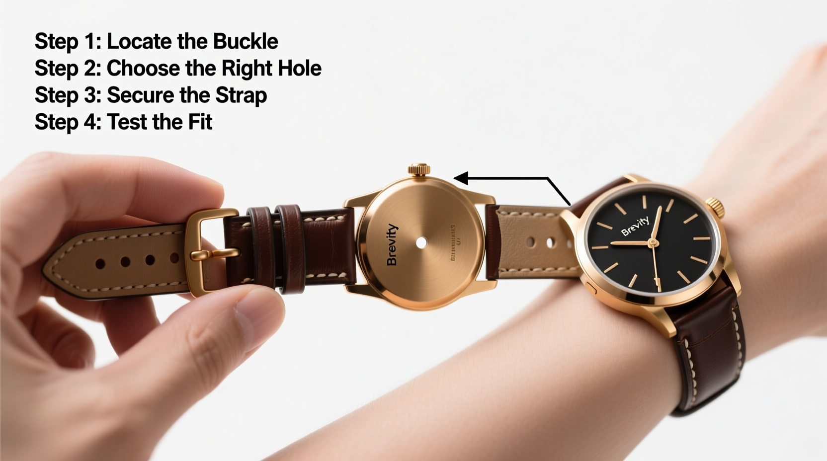 step by step guide how to easily adjust your brattleboro watch strap for the perfect fit