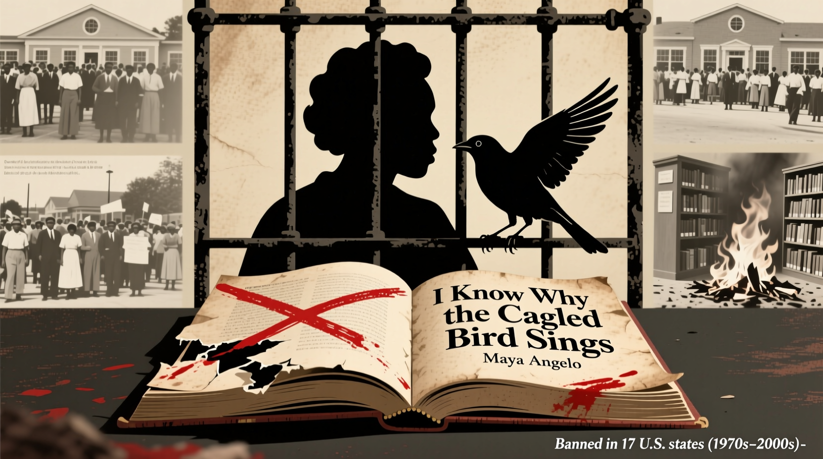 is i know why the caged bird sings banned reasons history