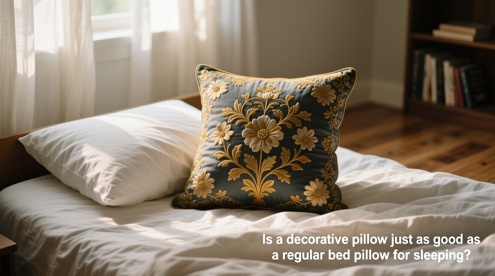 is a decorative pillow just as good as a regular bed pillow for sleeping
