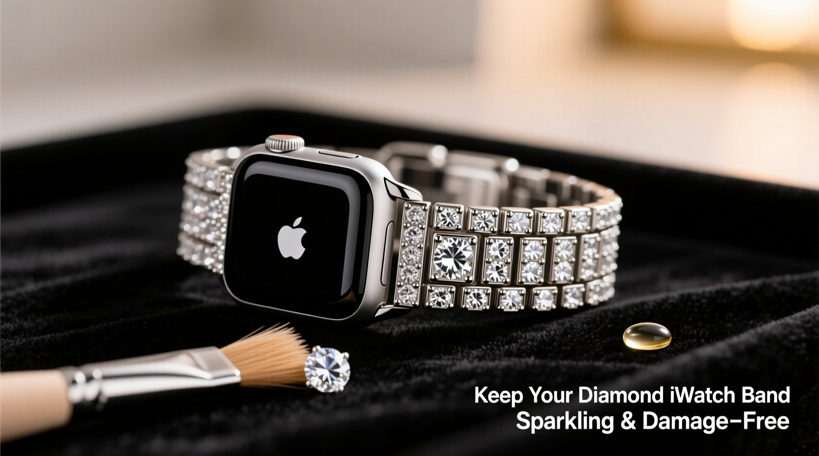 practical strategies to keep your diamond iwatch band sparkling and damage free