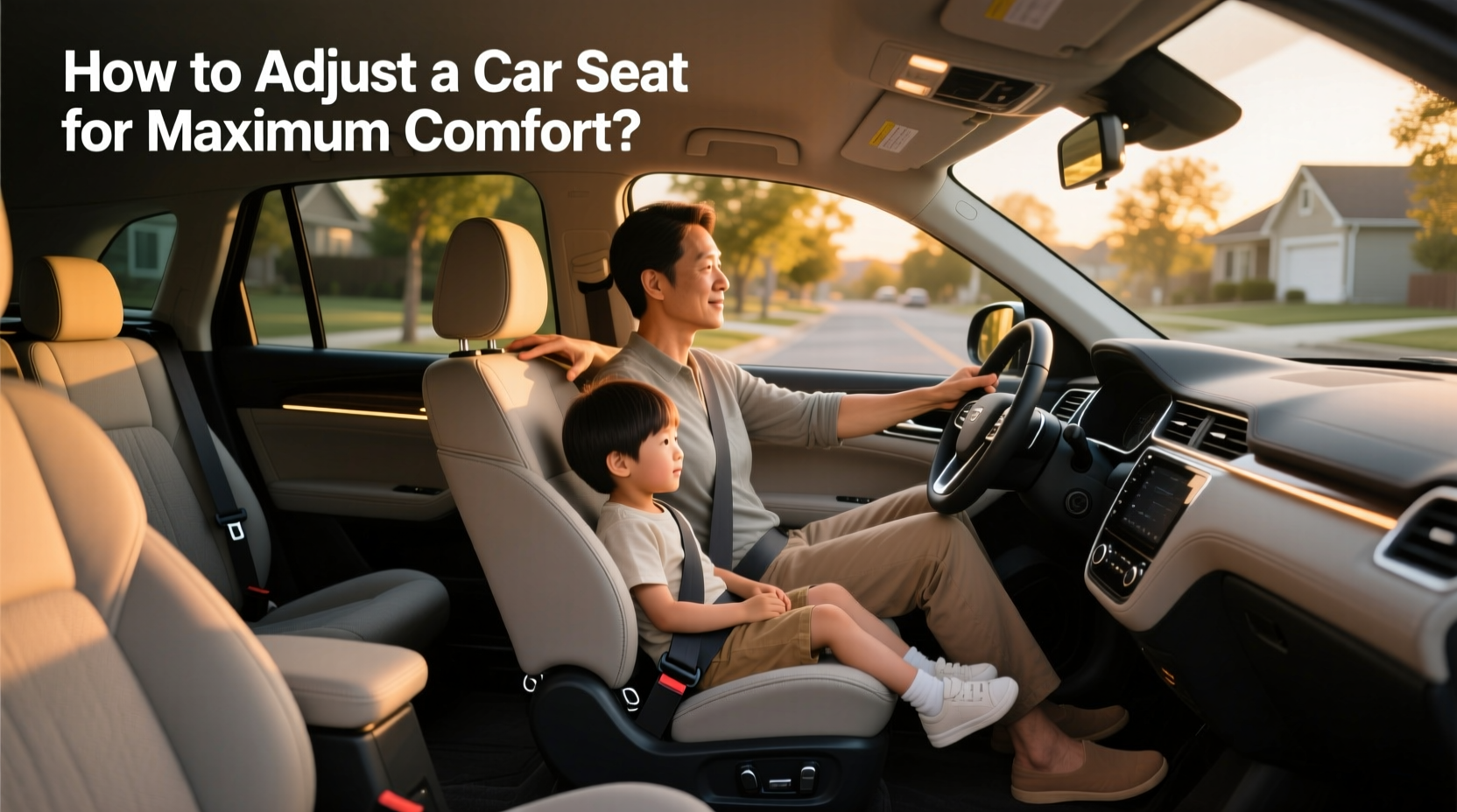 How to choose adjustable car seat,How to adjust a car seat for maximum comfort?