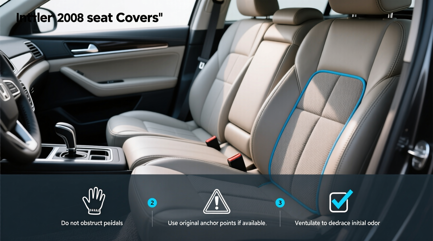 How to Choose Honda Accord 2008 Seat Covers: Buying Guide