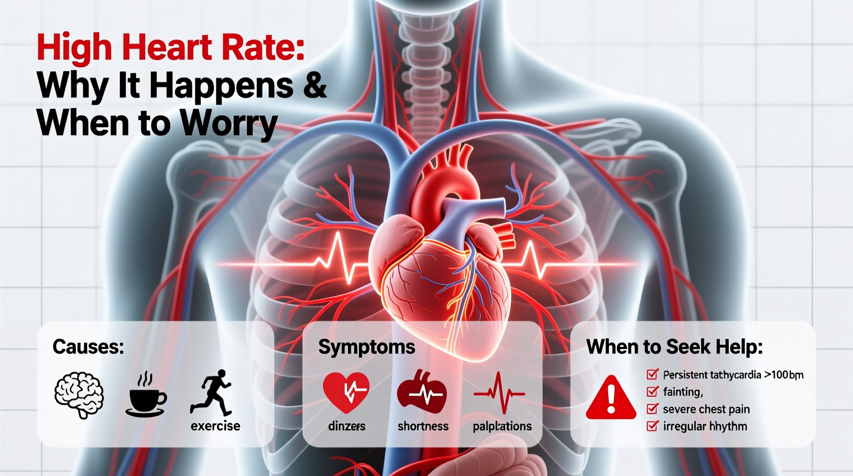 high heart rate why its happening when to worry