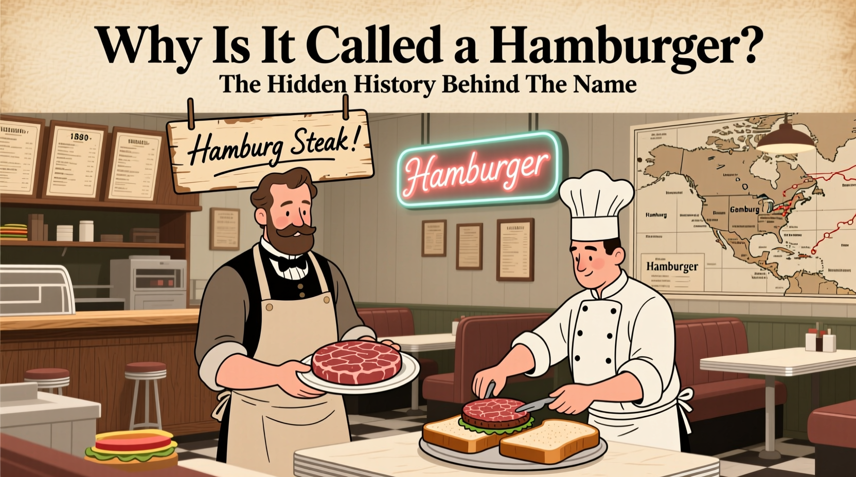 why is it called hamburger the history behind the name