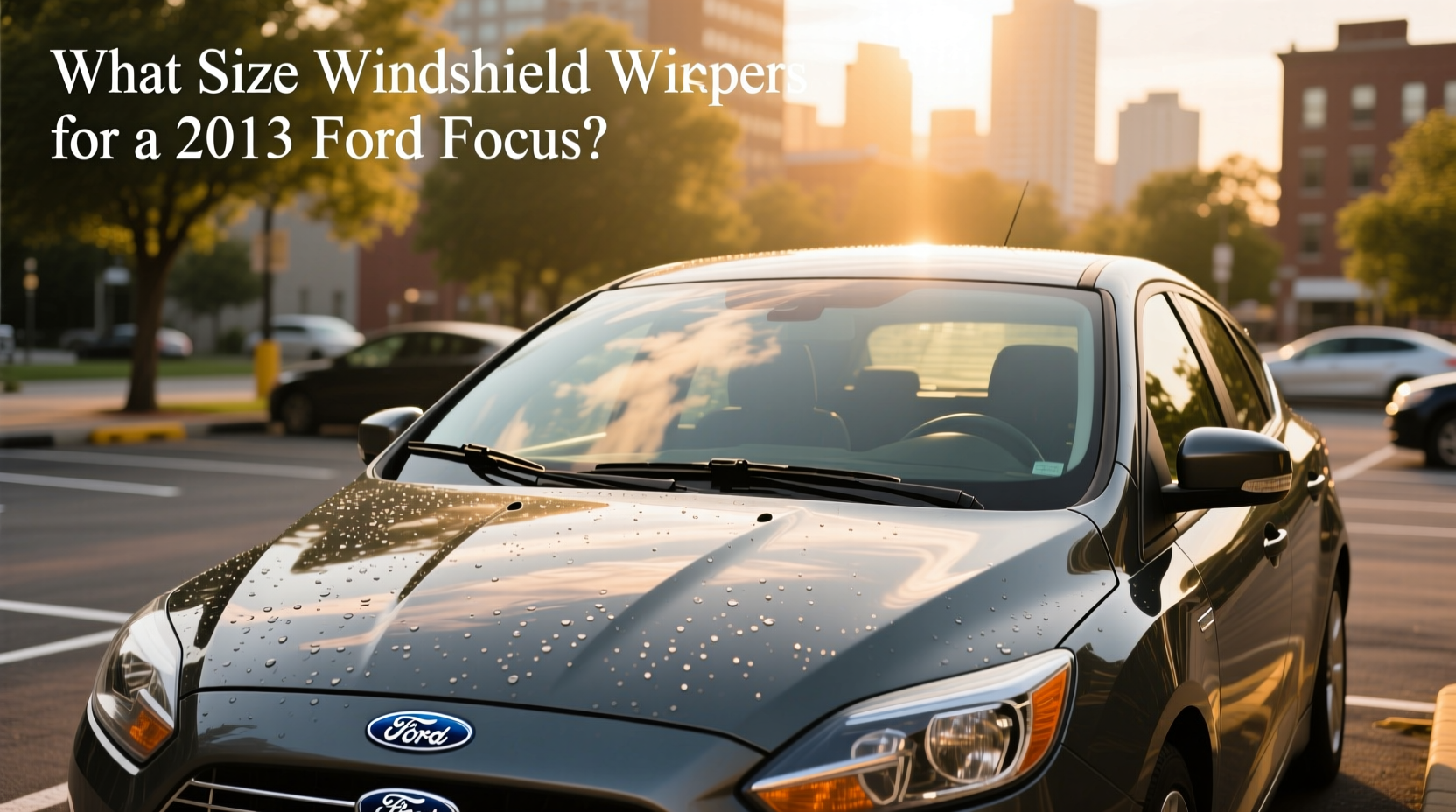 2013 ford focus wiper size buying guide