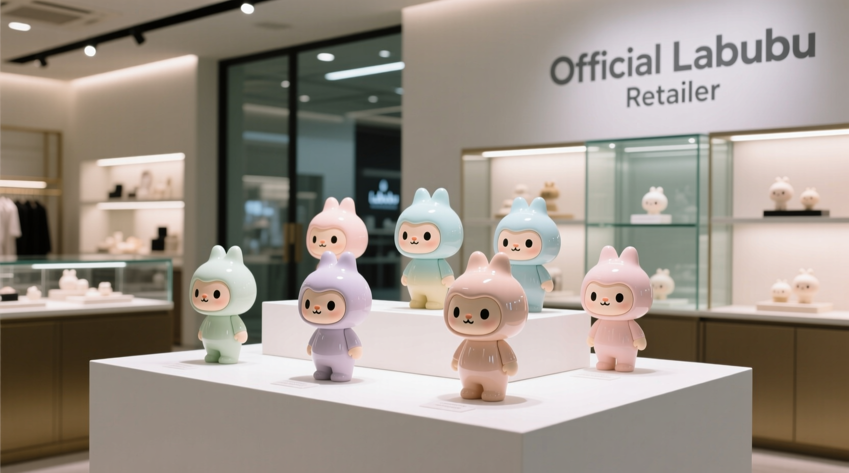 what are official retailers for labubu