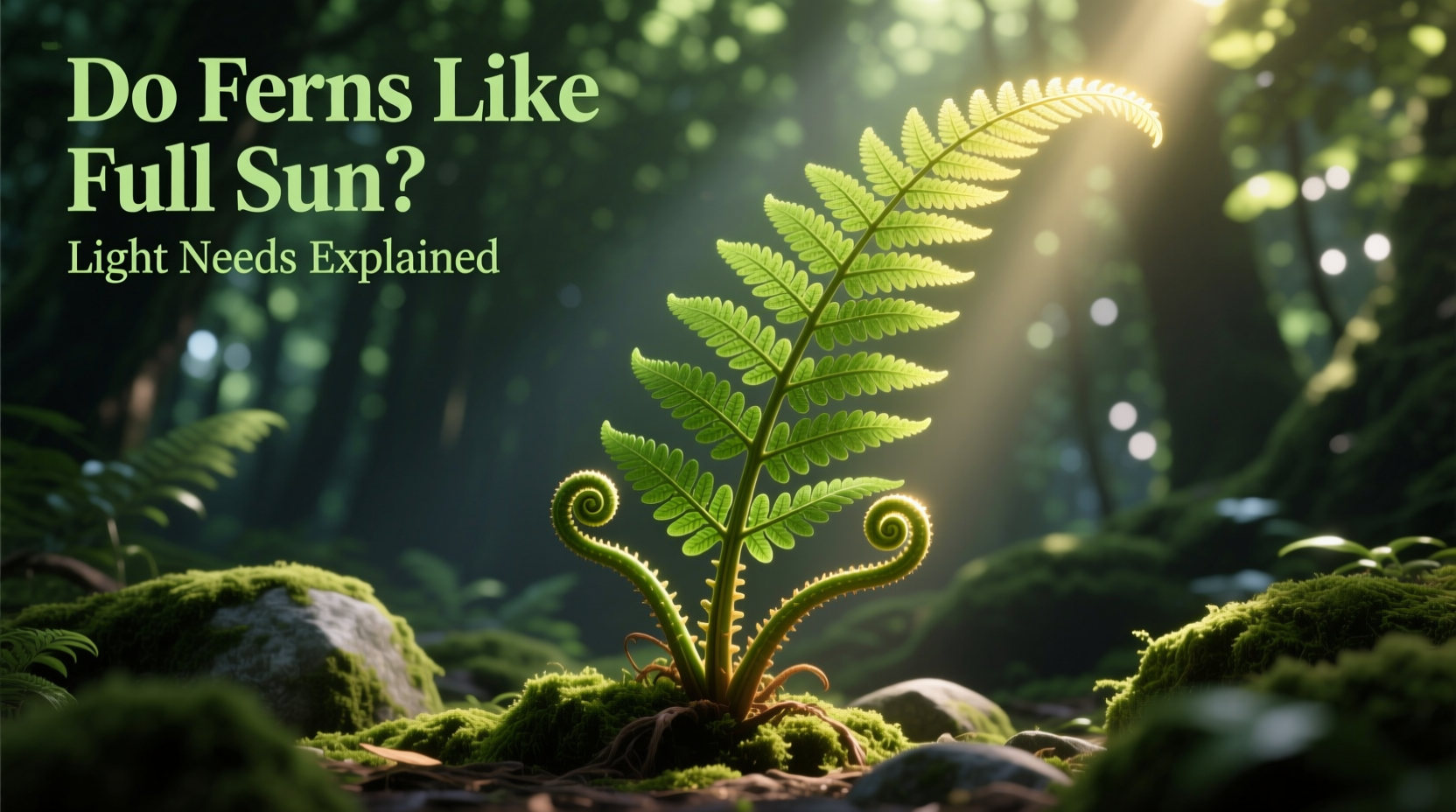 does ferns like full sun