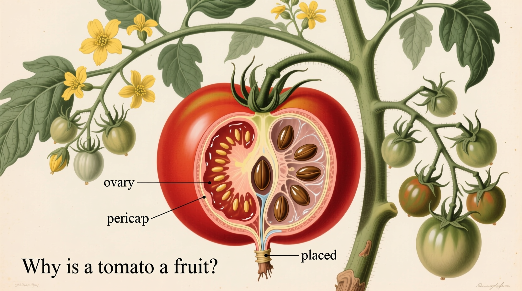 Why Tomatoes Are Botanically Fruits But Culinary Vegetables