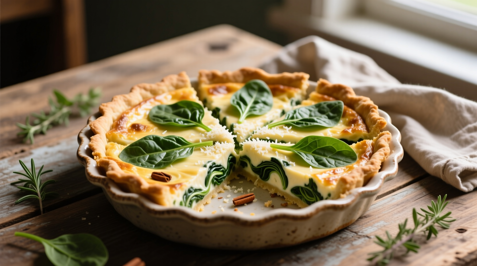 Crustless Spinach Quiche: Quick Healthy Recipe Guide