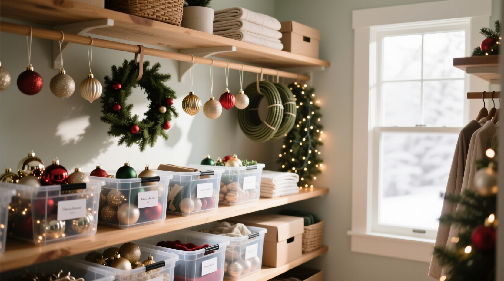clean your holiday decorations before you pack them up