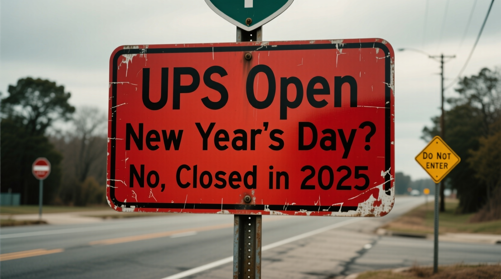 Is UPS Open on New Year's Day? No, Closed in 2025