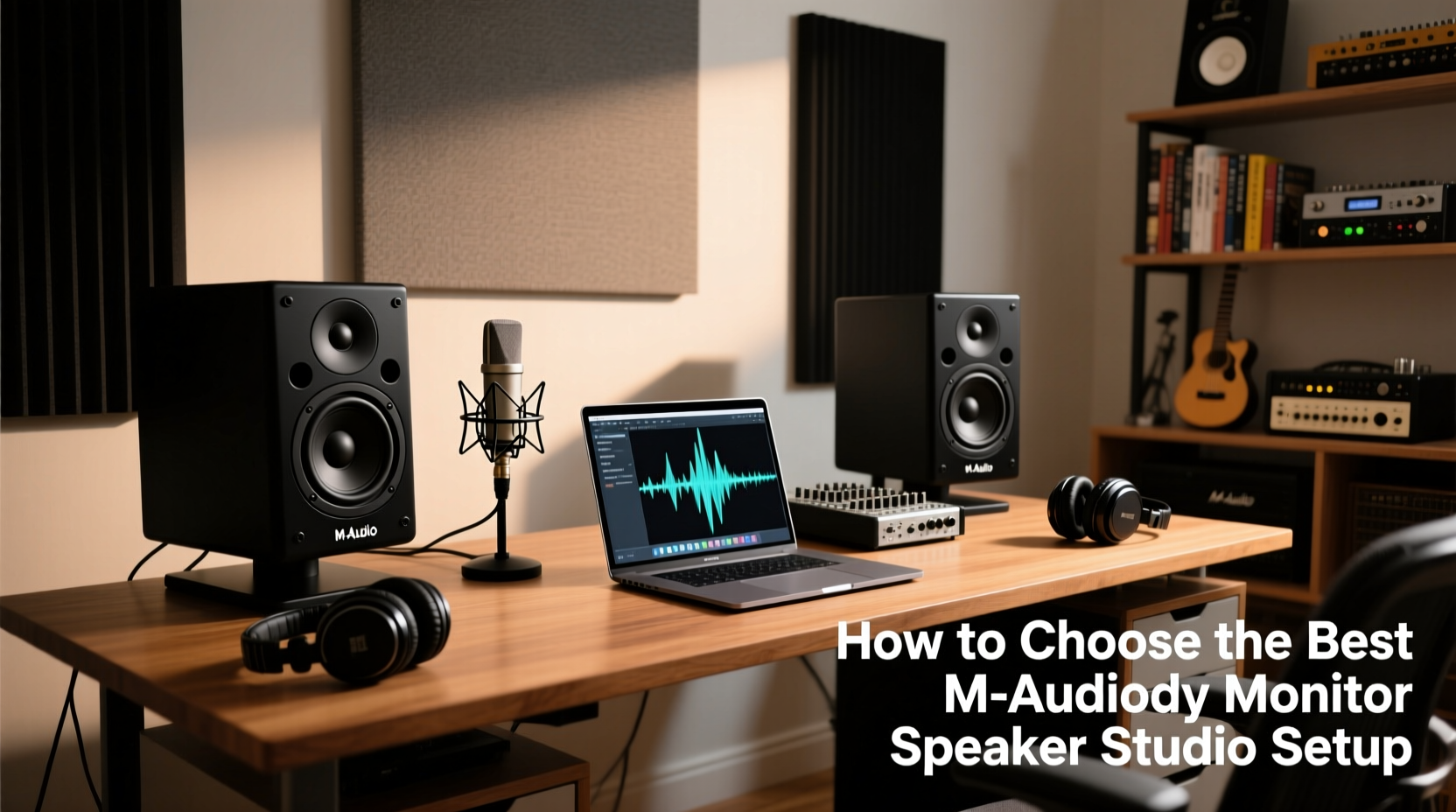 m audio monitor speaker studio