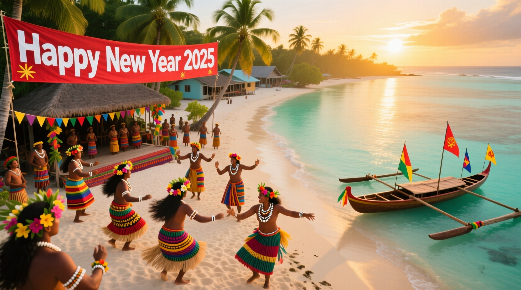 where celebrates new year last