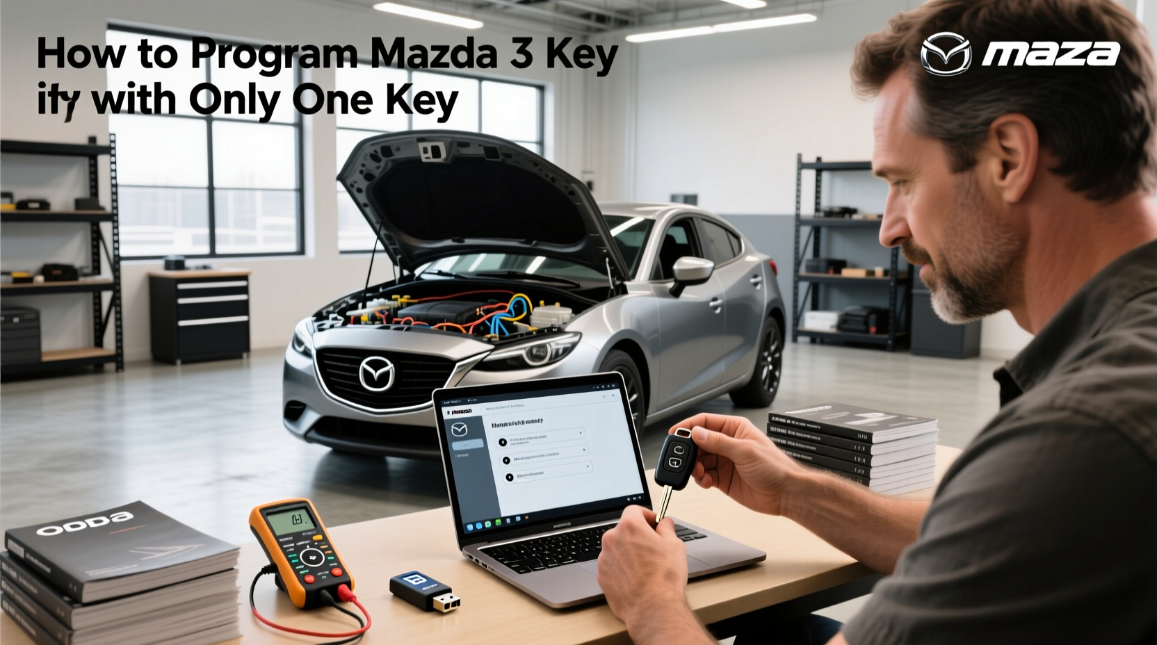 How to Program Mazda 3 Key with Only One Key: Step-by-Step Guide