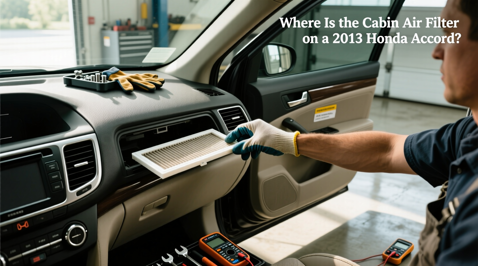 2013 accord cabin air filter location replacement