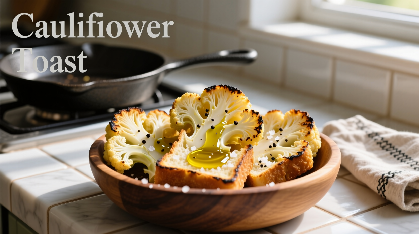 cauliflower toast