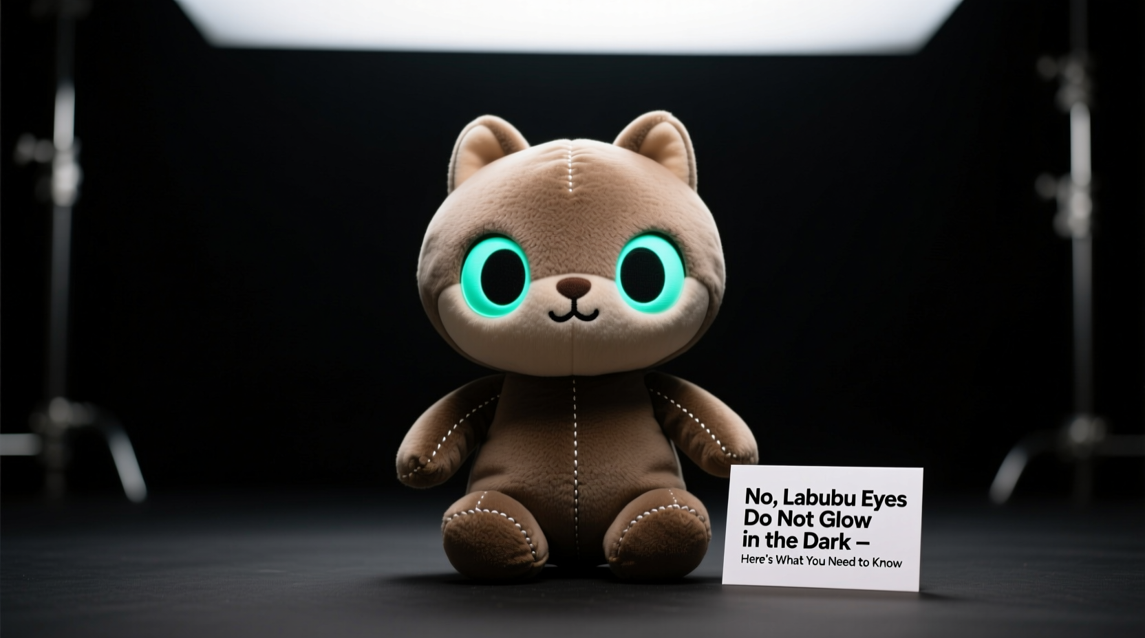 do labubu eyes glow in the dark