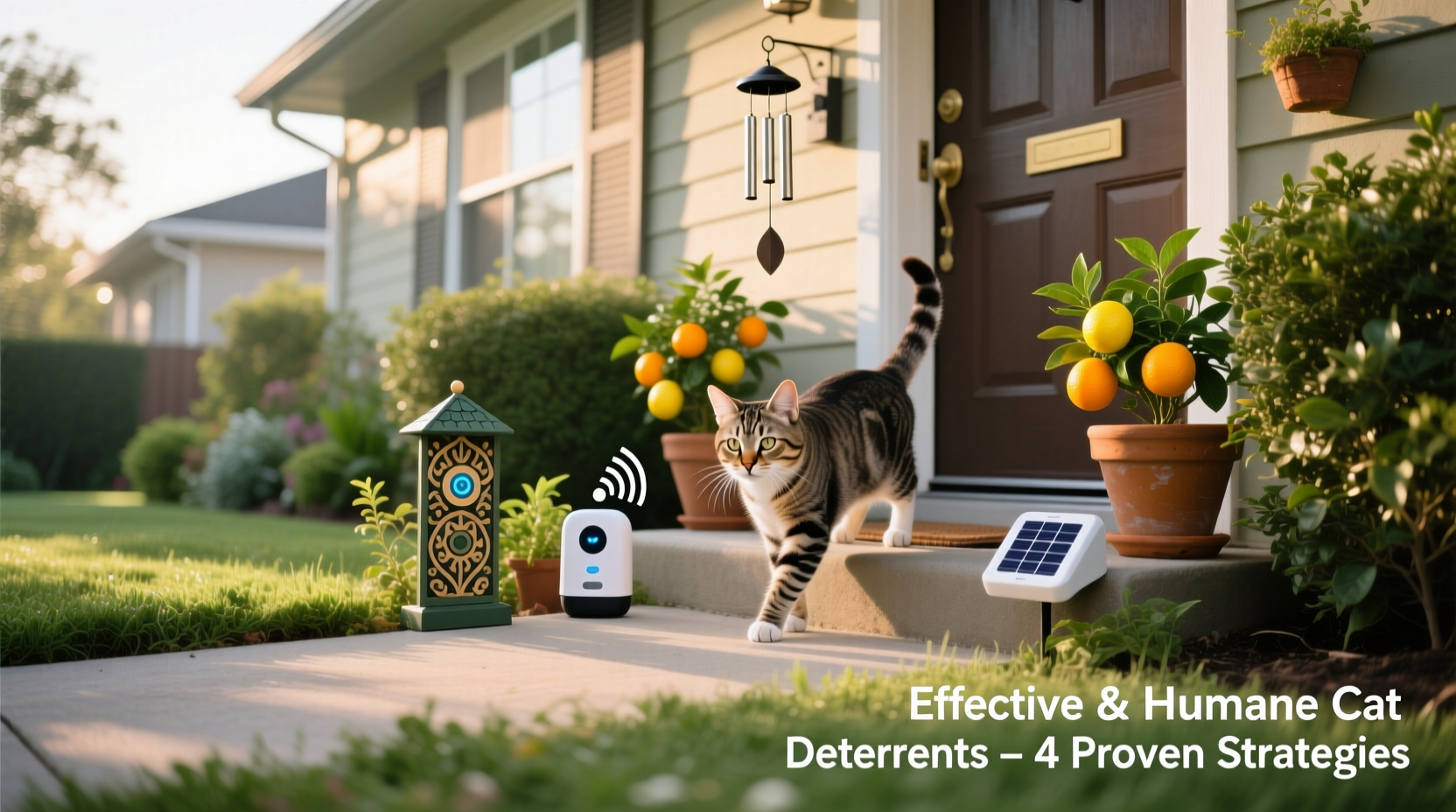 effective and humane strategies to keep cats away from your house for good 4