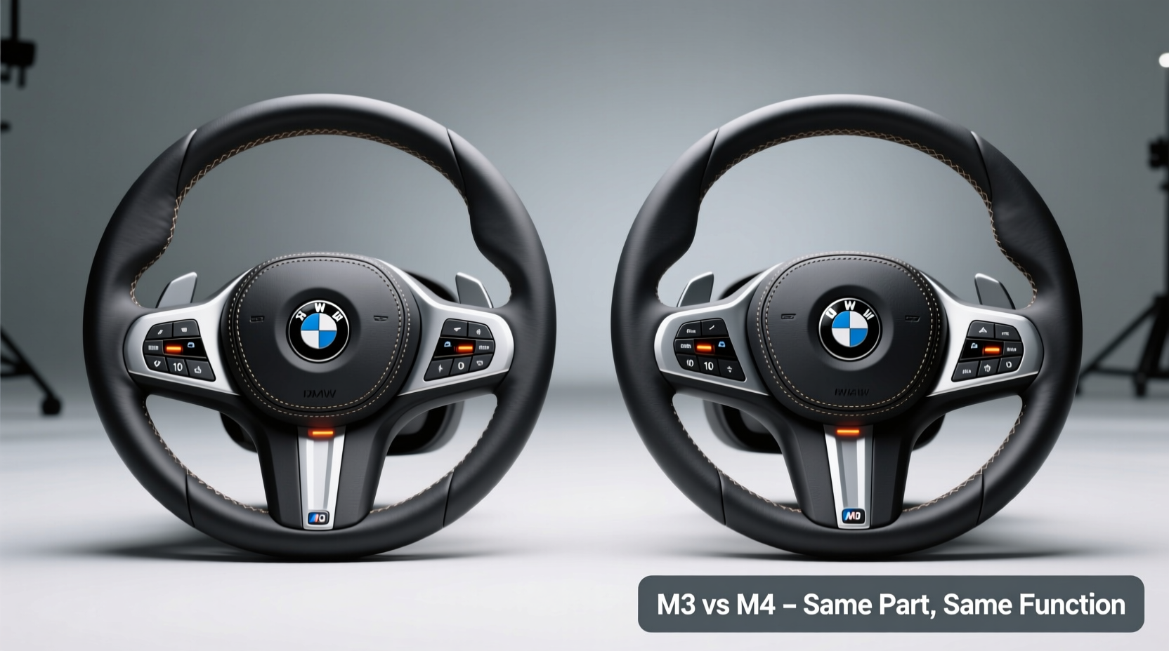 m3 vs m4 heated steering wheel