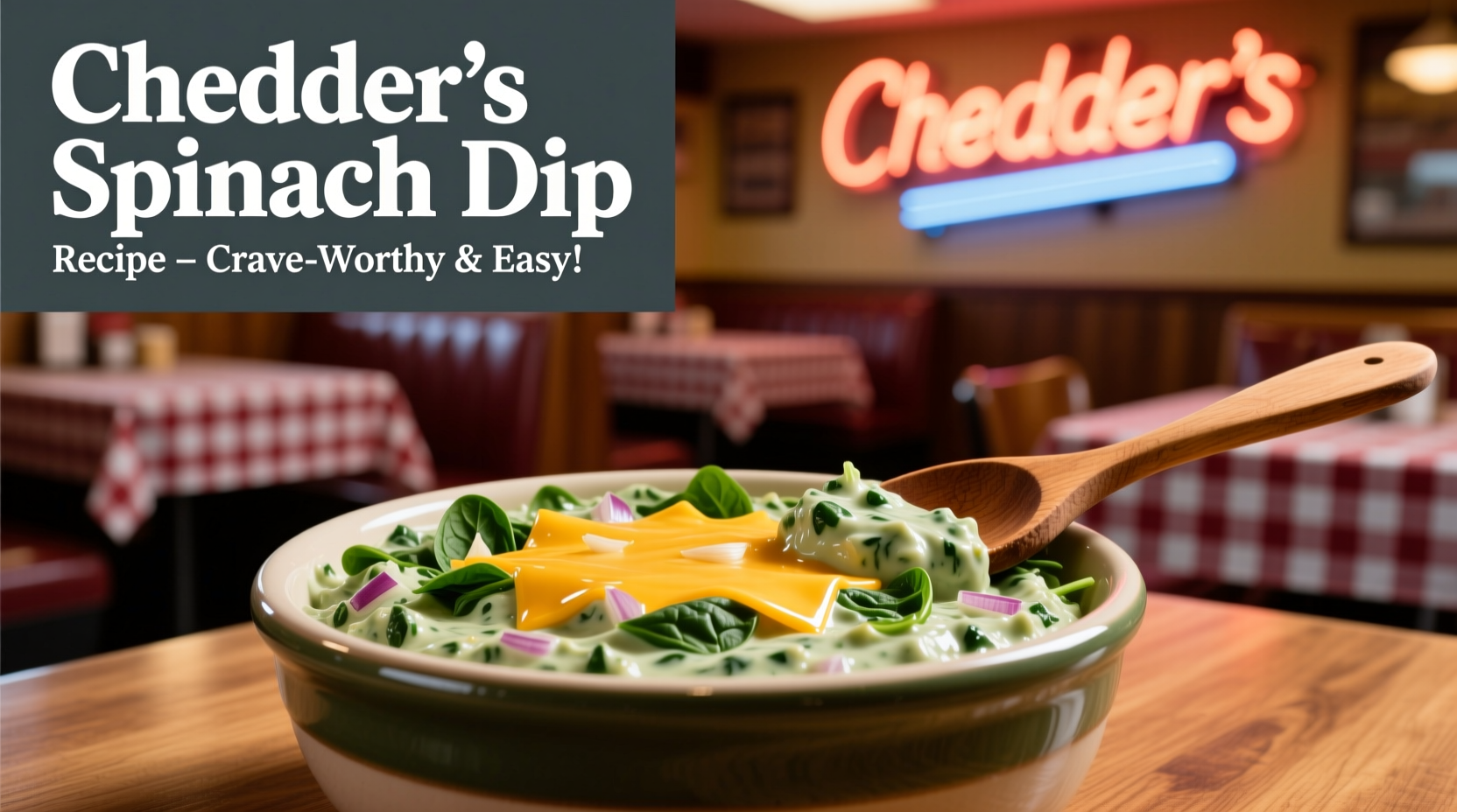 Authentic Cheddar's Spinach Dip Recipe Copycat