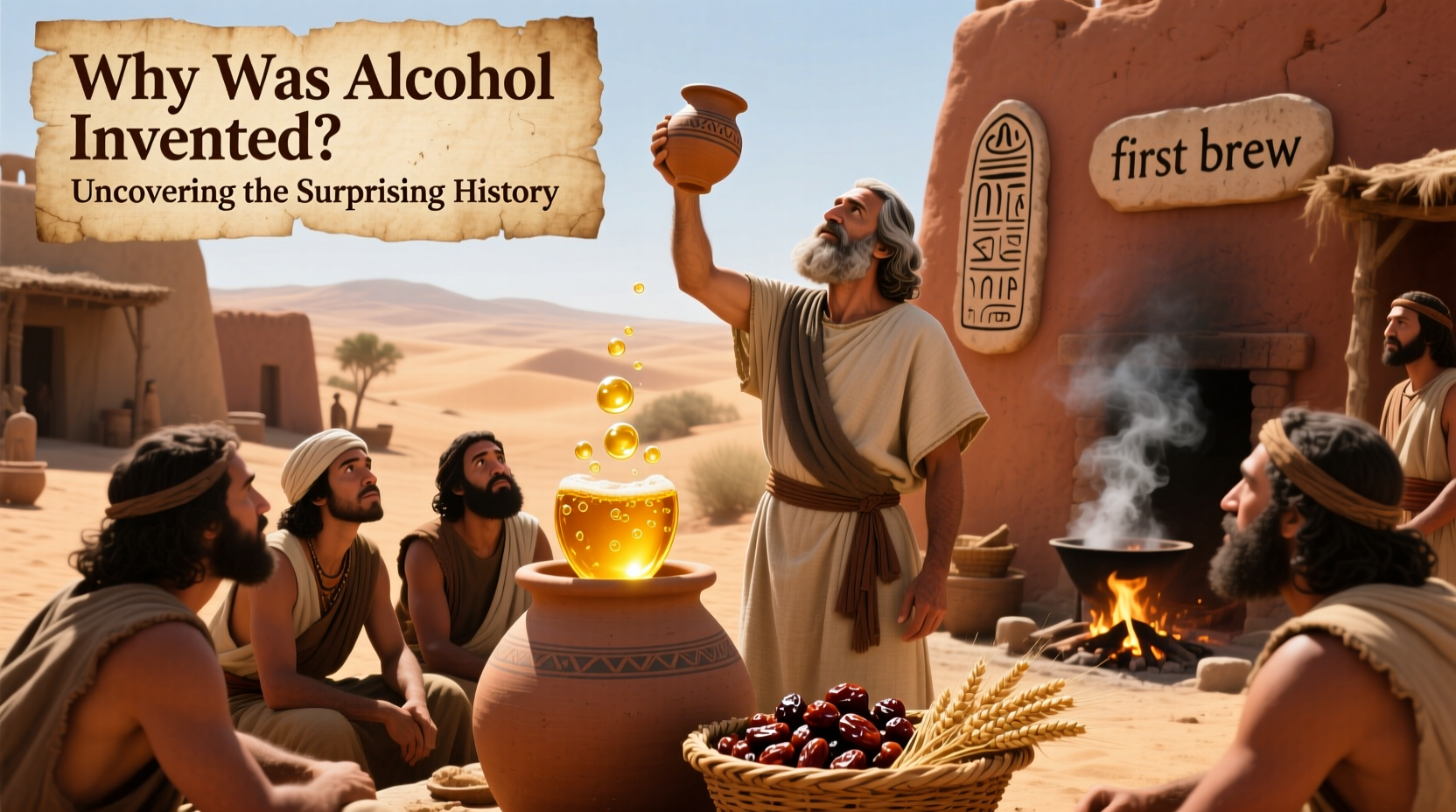 why was alcohol invented uncovering the surprising history