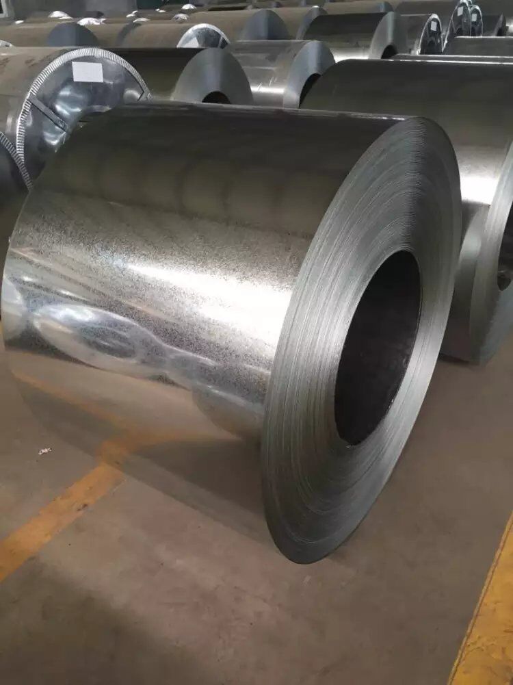 EM BS Galvanized Gi Steel Coils Zinc Coated Hot Dipped ISO9001 610MM