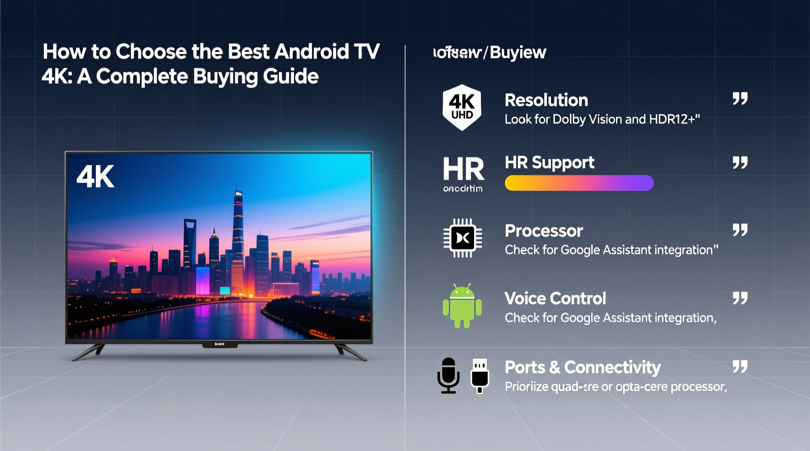 How to Choose the Best Android TV 4K: A Complete Buying Guide