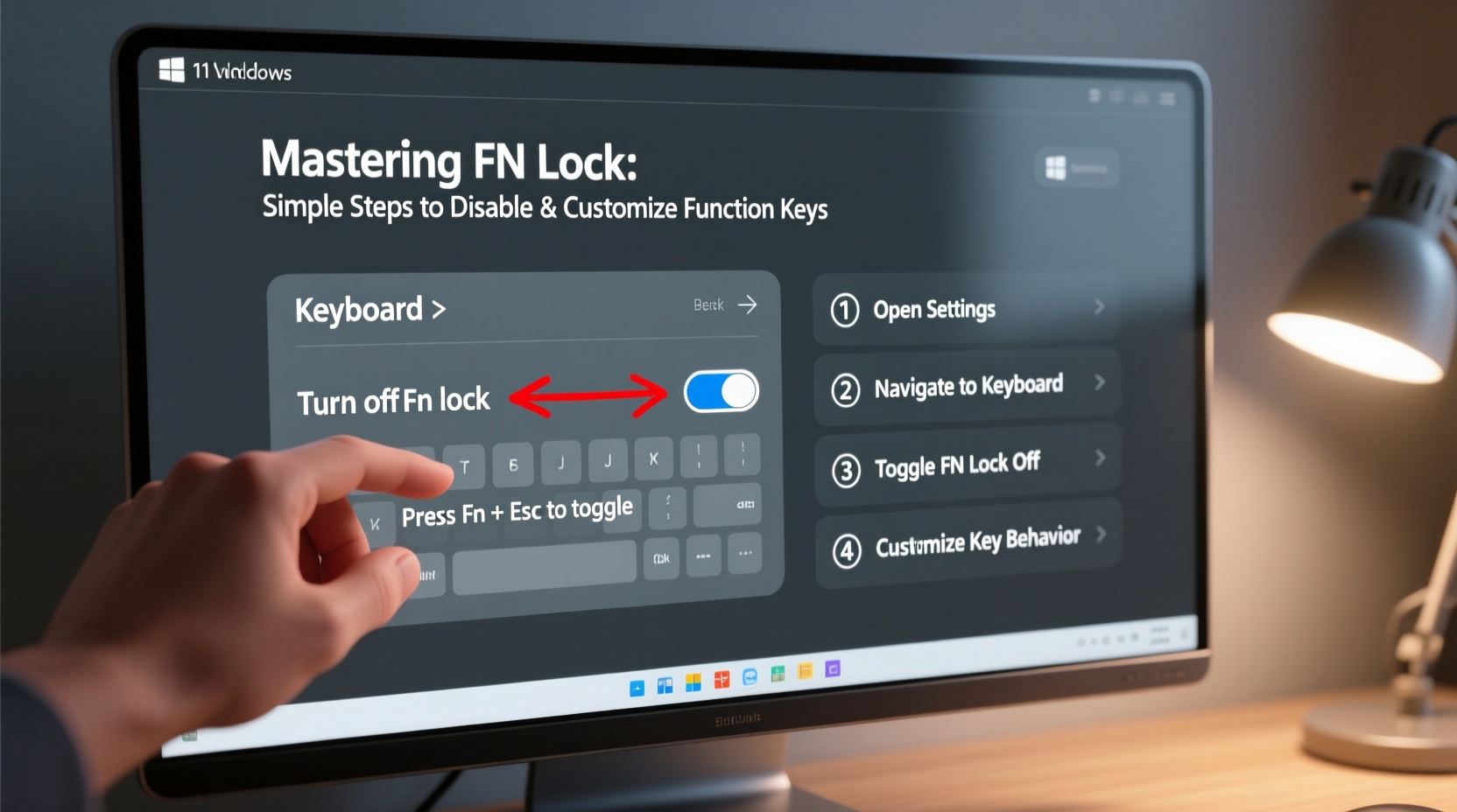 mastering fn lock in windows 11 simple steps to disable and customize your function keys