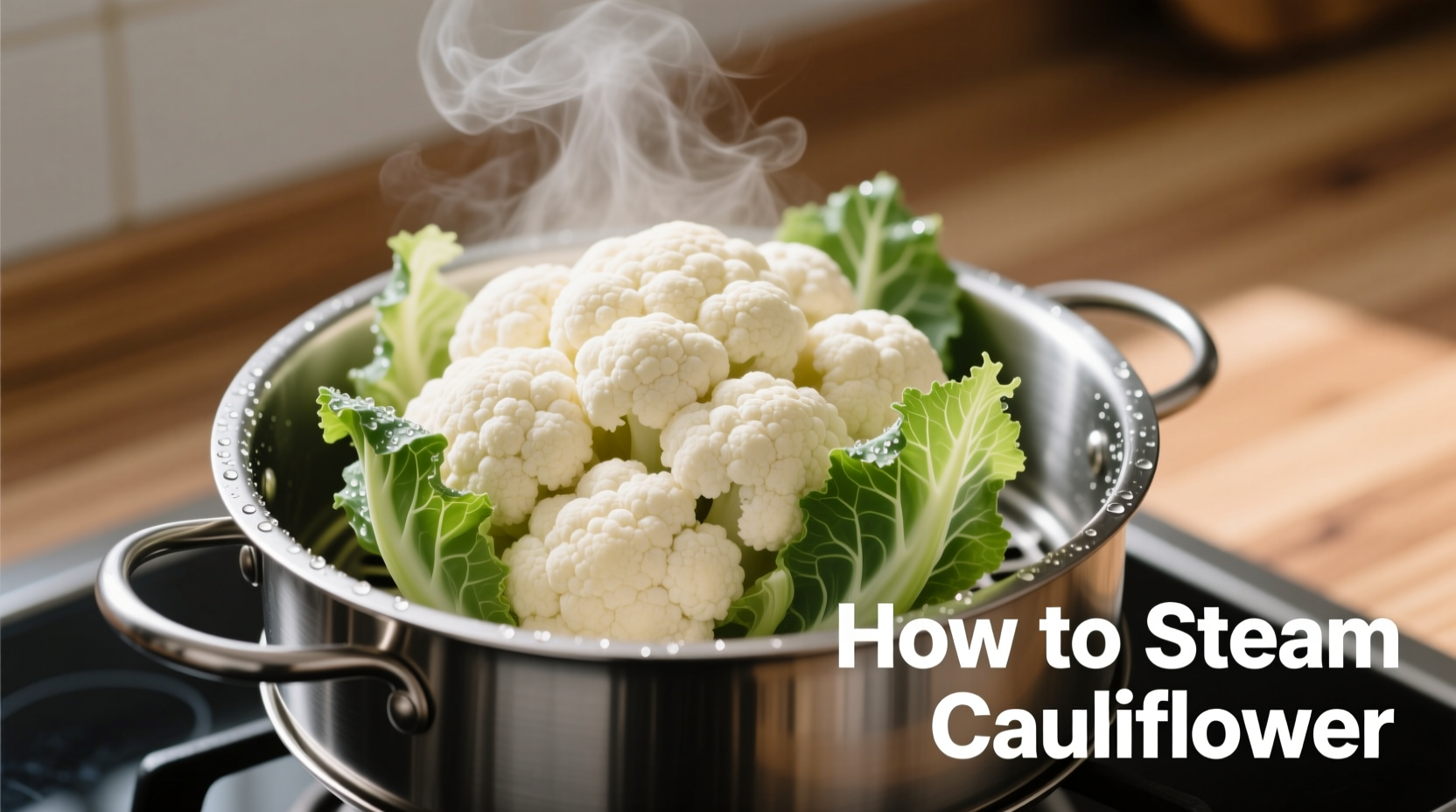 How to Steam Cauliflower Perfectly in 8 Minutes