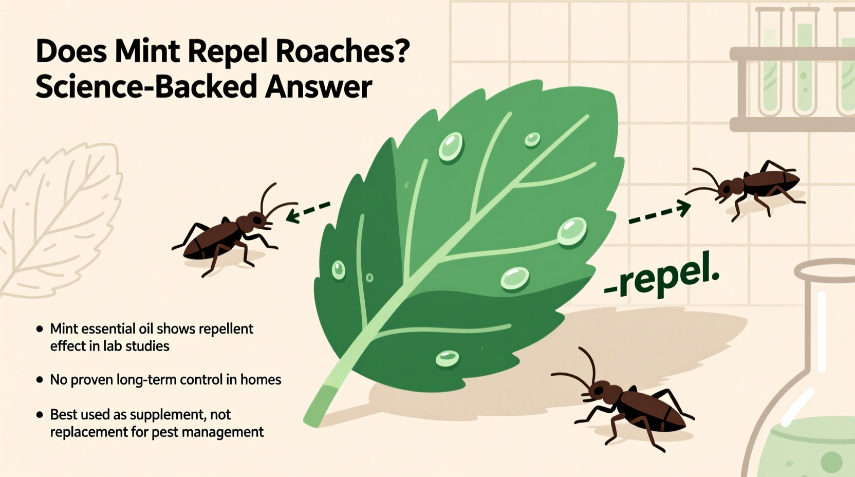 Does Mint Repel Roaches? Science-Backed Answer
