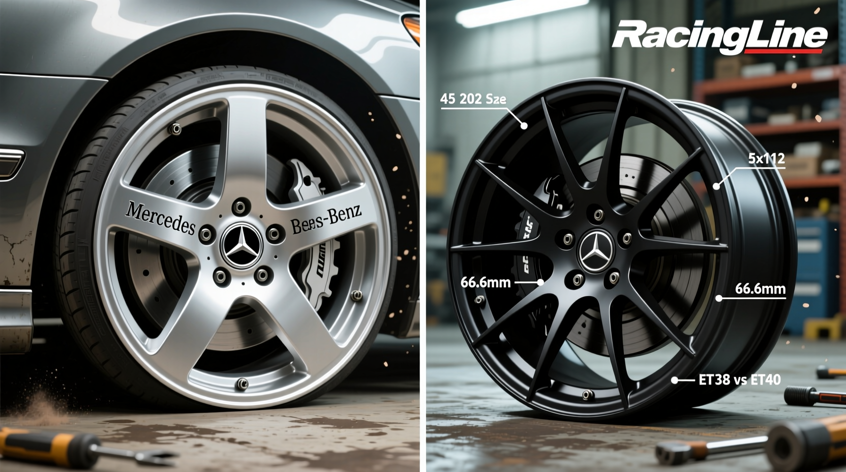 oem vs aftermarket w203 wheel