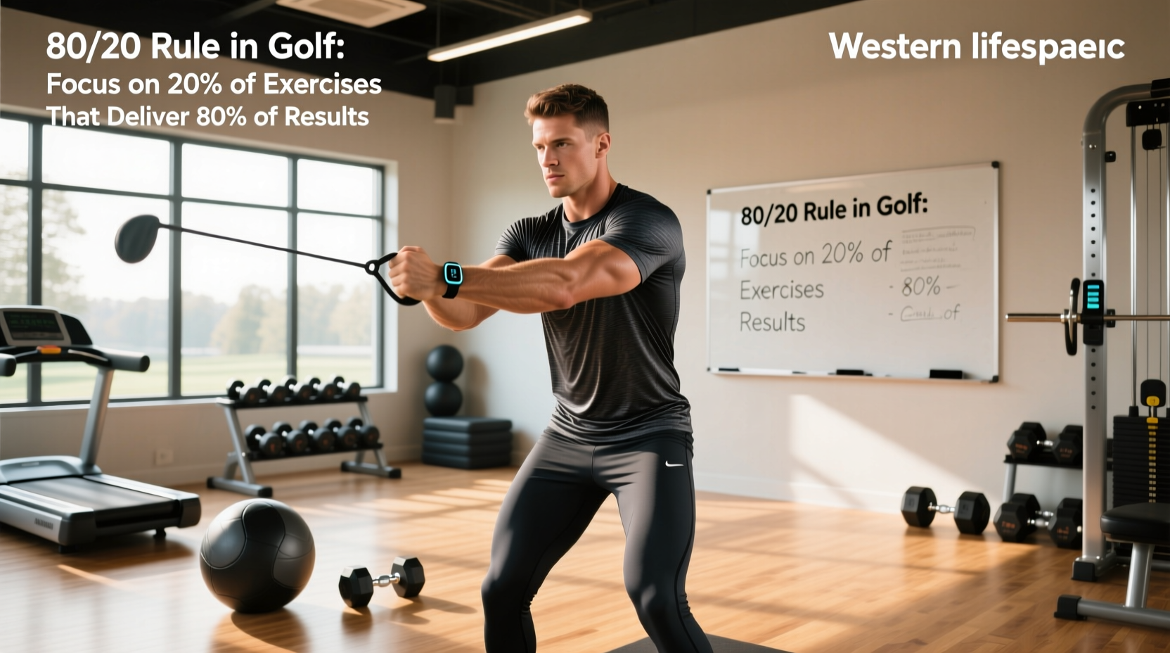 80/20 rule in golf strength training